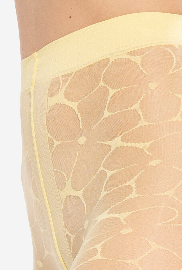 Gatta Daisy 01 - 20den panty met madeliefjespatroon