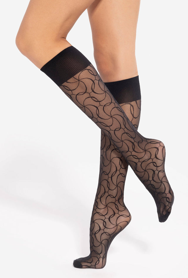 Gatta Trendyline 19 - modische Damen Feinstrümpfe mit elegantem Sommermuster