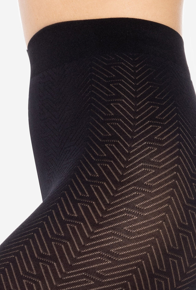 Gatta Loretta 152 - 50den elegante Damenstrumpfhose mit trendigem Muster