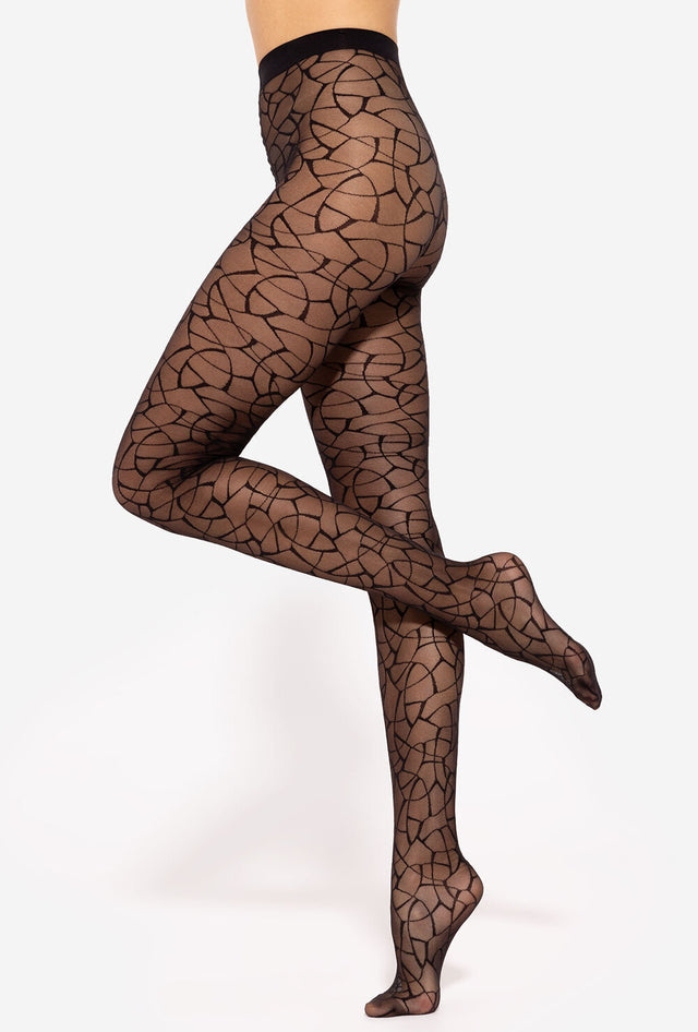 Gatta Mosaica 01 - 20den trendy fashion tights with fashionable fantasy pattern