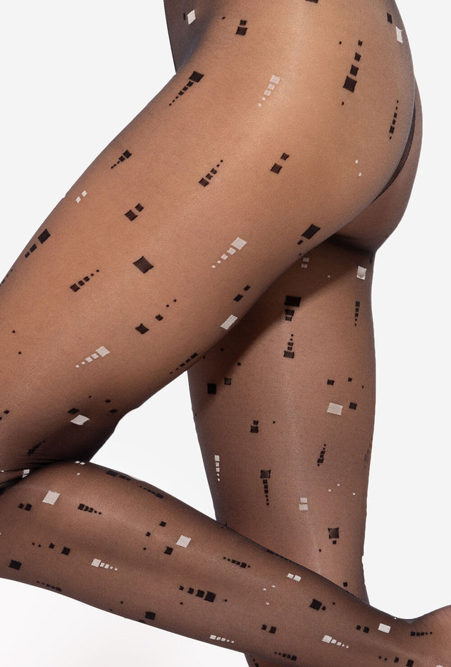 Gatta Pixi 01 - 20den elegant fashion tights with fashionable confetti pattern