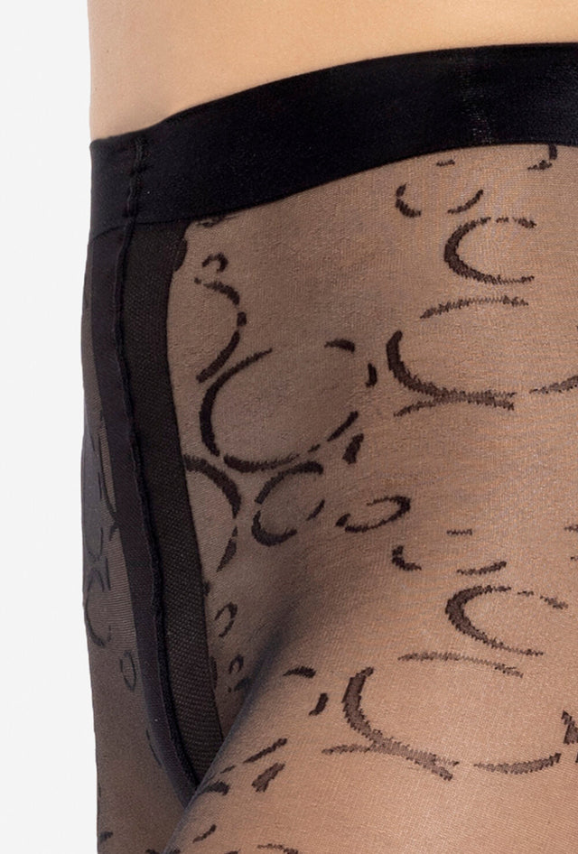 Gatta Frigga - Damenstrumpfhose mit modischem Bubblemuster