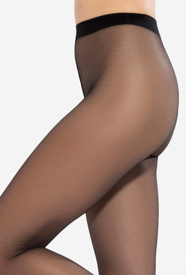 Gatta Gatto - Feinstrumpfhose mit Katzenmotiv Tattoo