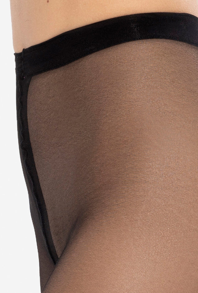 Gatta Gatto - Feinstrumpfhose mit Katzenmotiv Tattoo