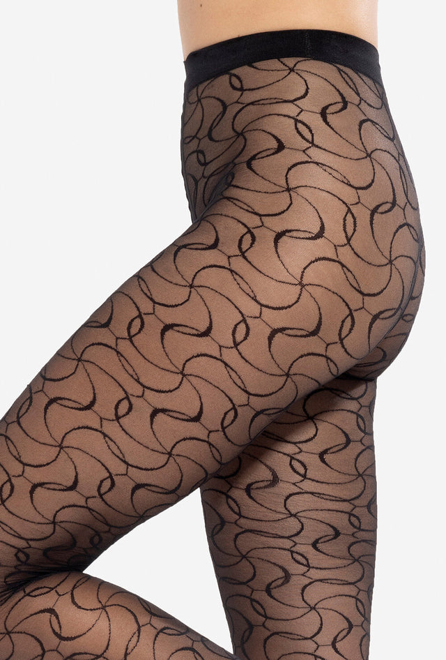 Gatta Mosaica 04 - elegante Damenstrumpfhose mit modischem Design
