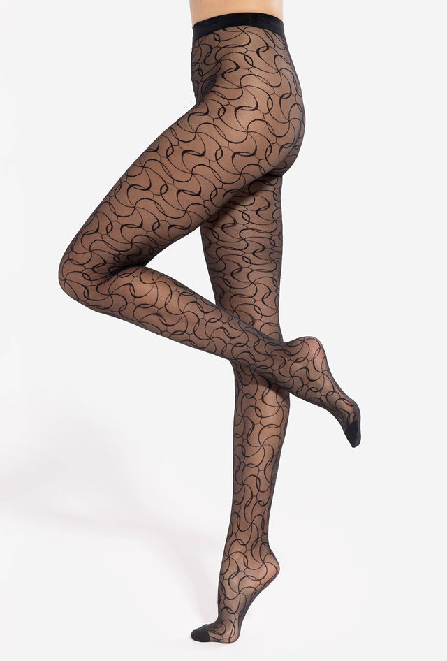 Gatta Mosaica 04 - elegante Damenstrumpfhose mit modischem Design