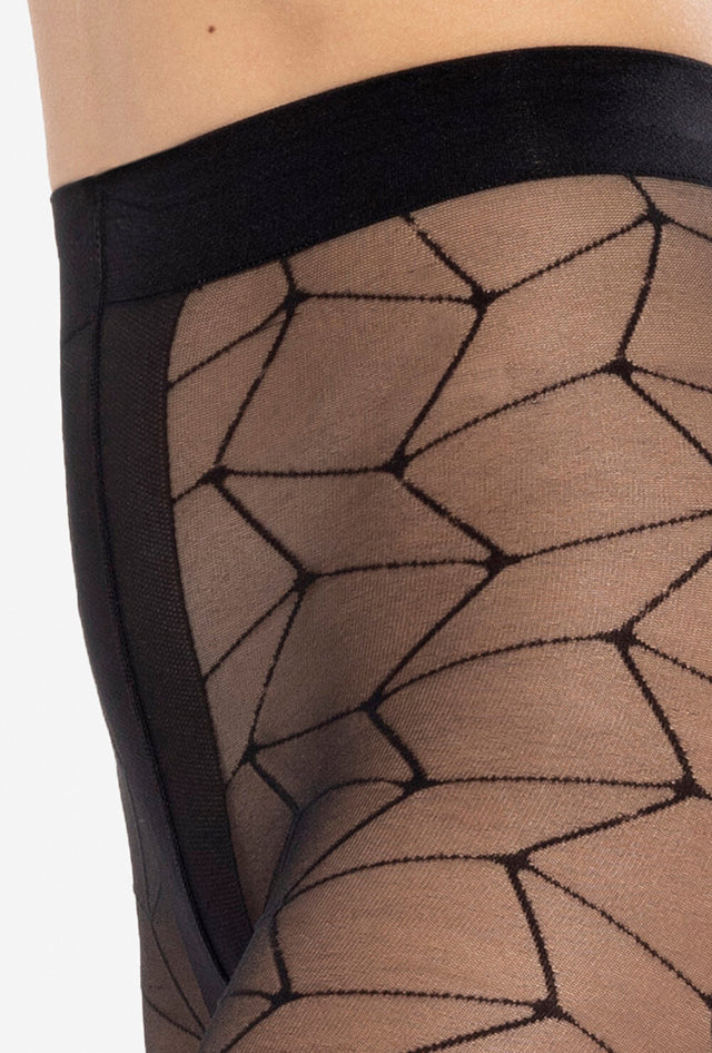 Gatta Mosaica 05 - gemusterte Feinstrumpfhose mit modischem Mosaik-Design