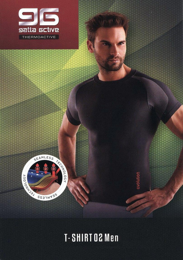 Gatta active T-Shirt 02 Men | Kurzarm Wintersportswear