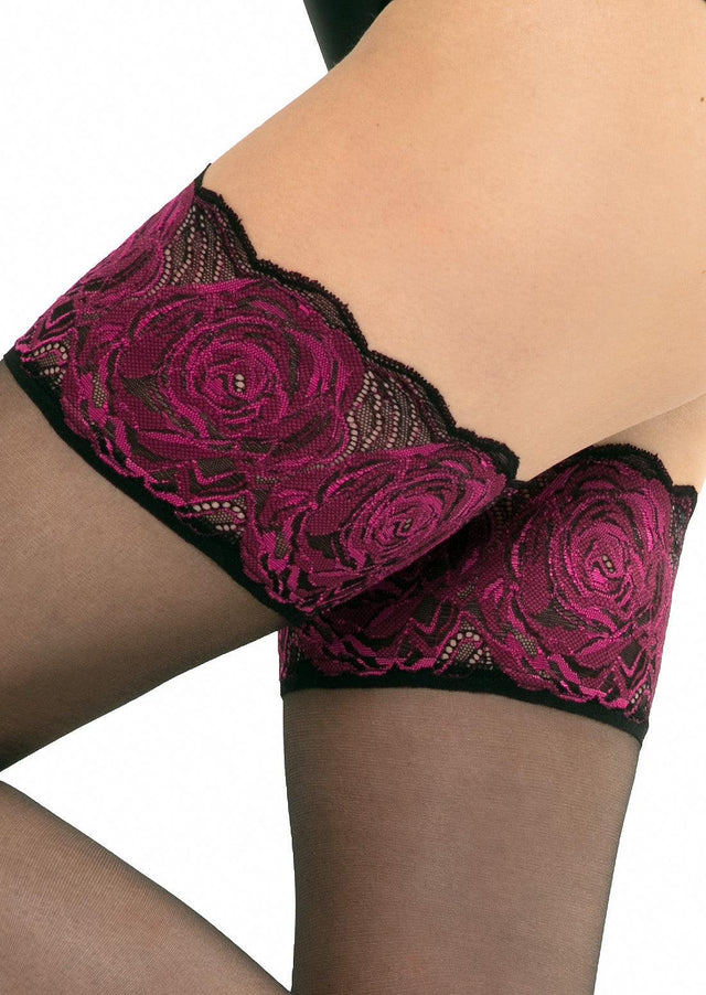 Calze Rose | halterlose Strümpfe - GATTA FASHION