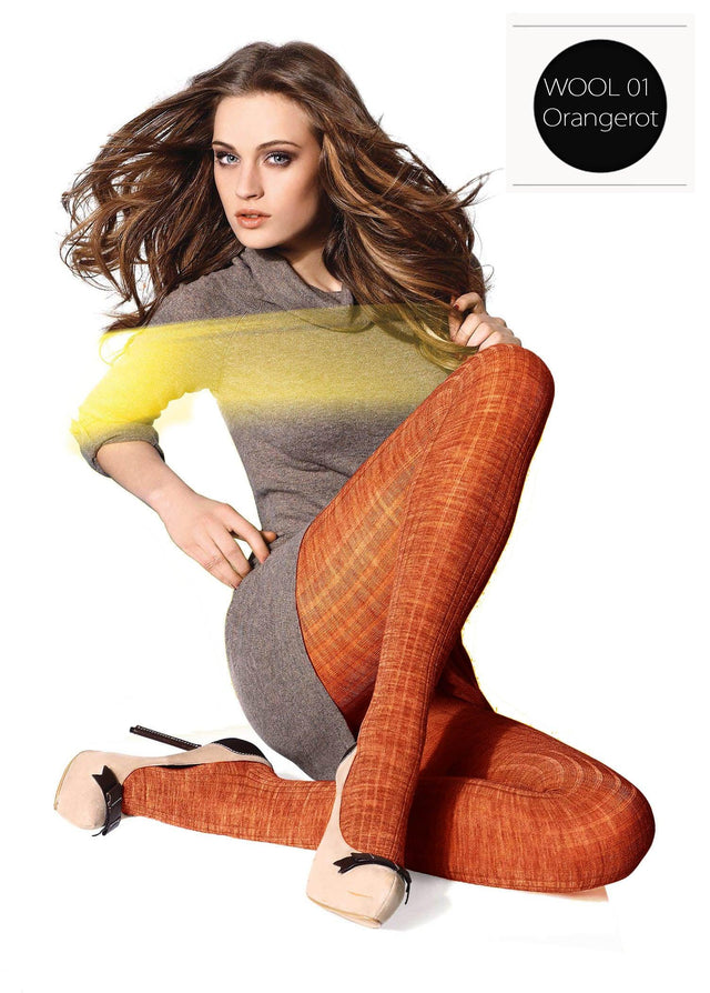 Gatta Bianca Wool 01 | Winterstrumpfhose - GATTA FASHION