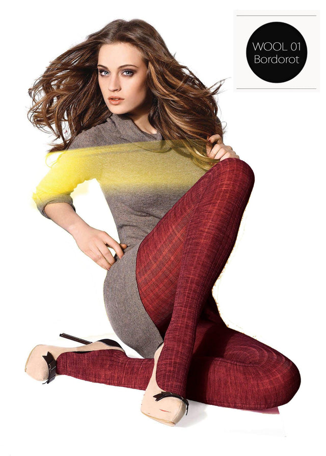 Gatta Bianca Wool 01 | Winterstrumpfhose - GATTA FASHION