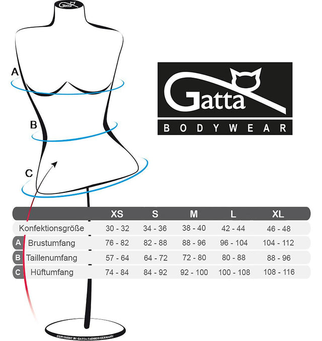Gatta Body Perfect | Microfaser Body - GATTA FASHION
