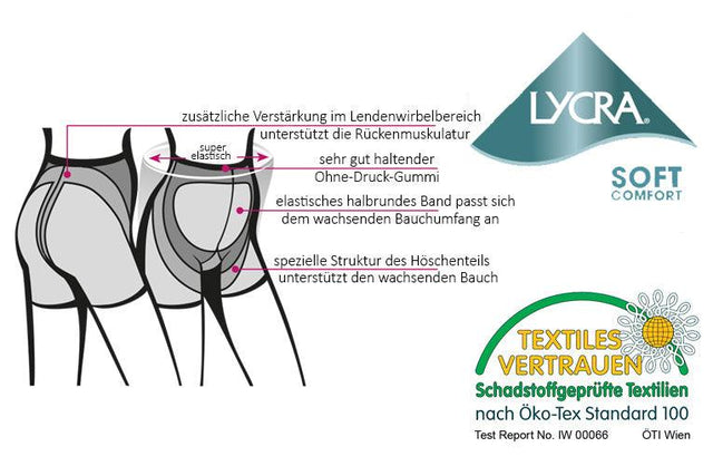 Gatta Body Protect Cotton | Schwangerschaftsstrumpfhose aus Baumwolle - GATTA FASHION