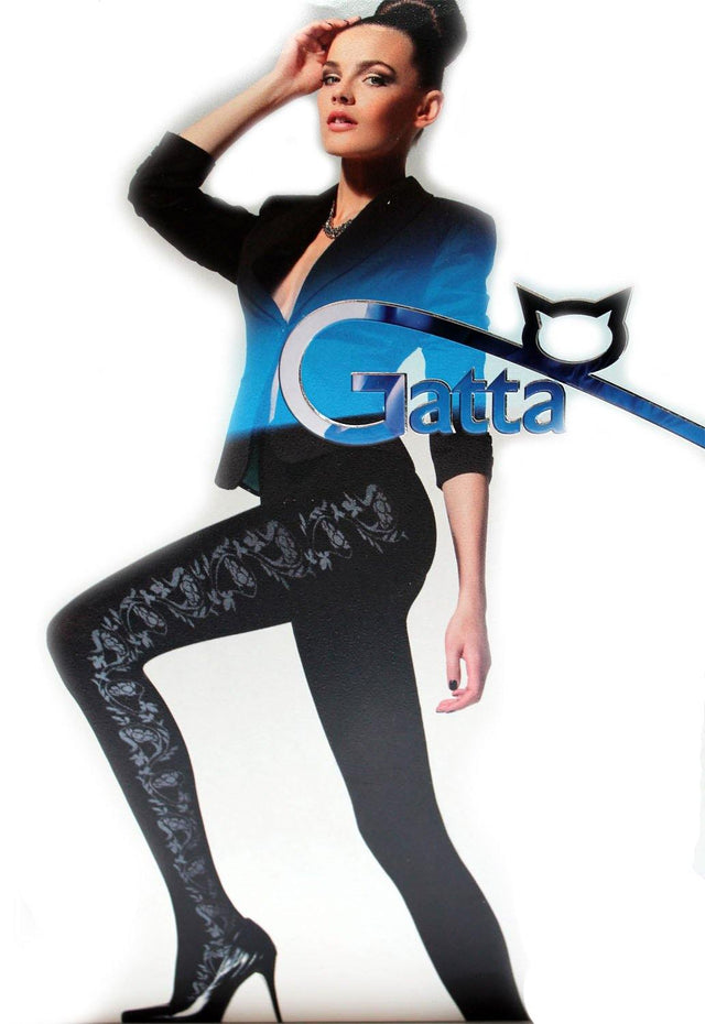 Gatta Cara 36 | gemusterte Strickstrumpfhose - GATTA FASHION
