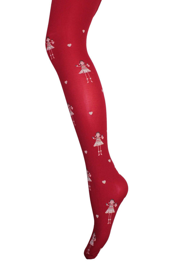 Gatta Christmastime 06 | Kinderstrumpfhose mit Weihnachtsmotiv - GATTA FASHION