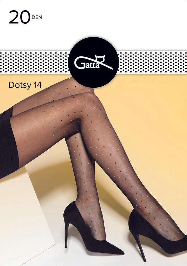 Gatta Dotsy 14 | 20DEN | gepunktete Feinstrumpfhose - GATTA FASHION