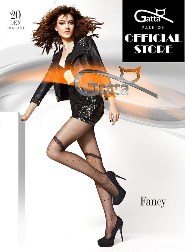 Gatta Fancy 01 | 20DEN | gemusterte Feinstrumpfhose - GATTA FASHION