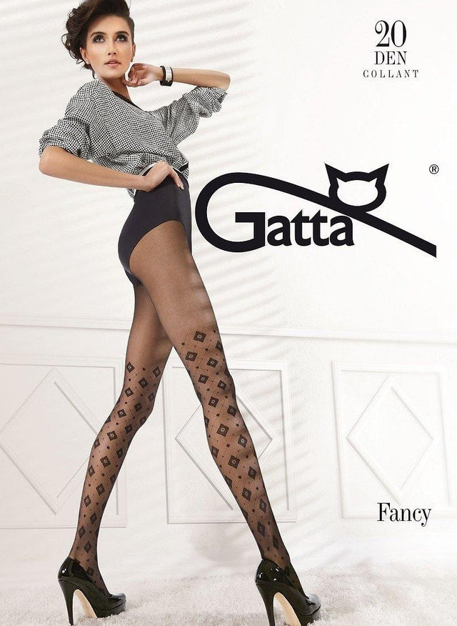 Gatta Fancy 04 | 20DEN | gemusterte Feinstrumpfhose - GATTA FASHION
