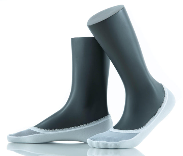Gatta Footer 05 | Damen Füßlinge mit Netz Ballerinasöckchen - GATTA FASHION