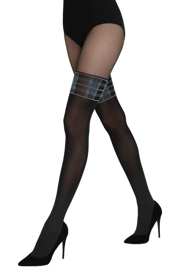 Gatta Girl Up 37 | 20/60den | Strumpfhose mit Overkneemuster - GATTA FASHION