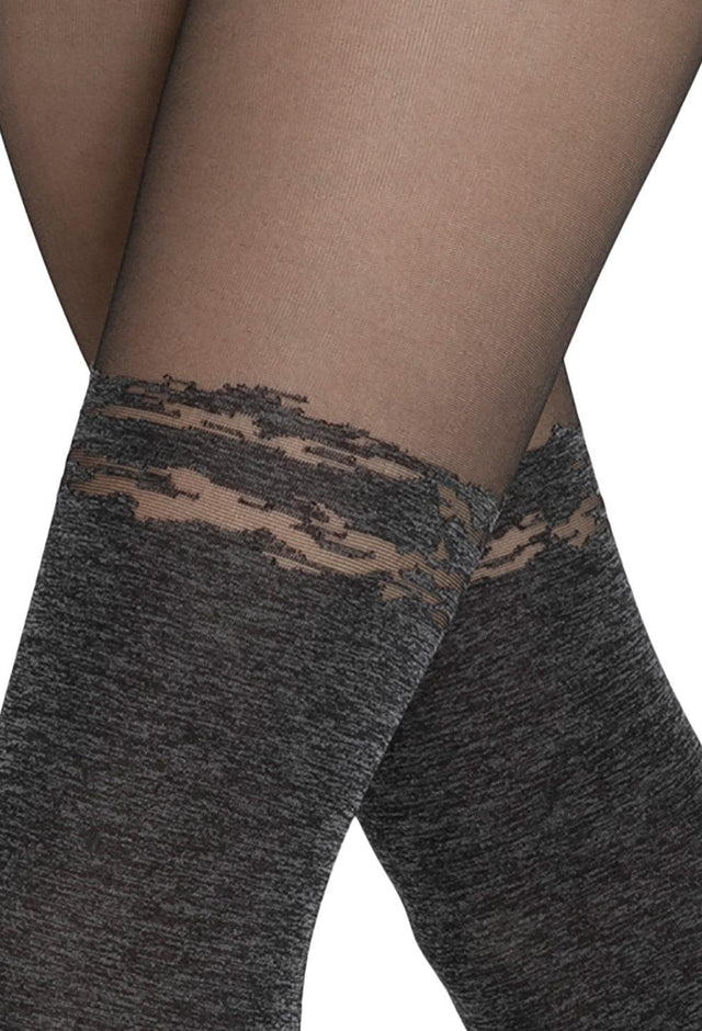 Gatta Girl Up 38 | 20/60den | Strumpfhose mit Overkneemuster - GATTA FASHION