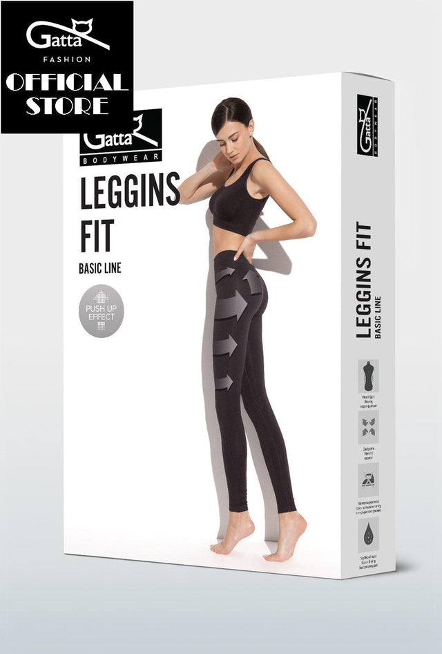 Gatta Leggings Fit | blickdichte Leggings mit Po-Push-Up-Effekt - GATTA FASHION