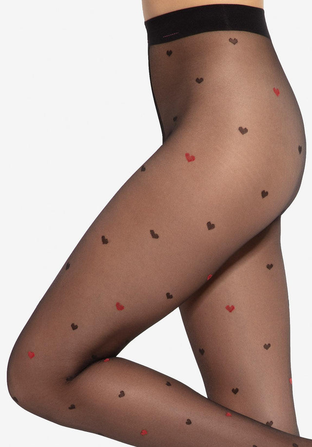 Gatta Lovely 01 | Strumpfhose mit Herz | - GATTA FASHION