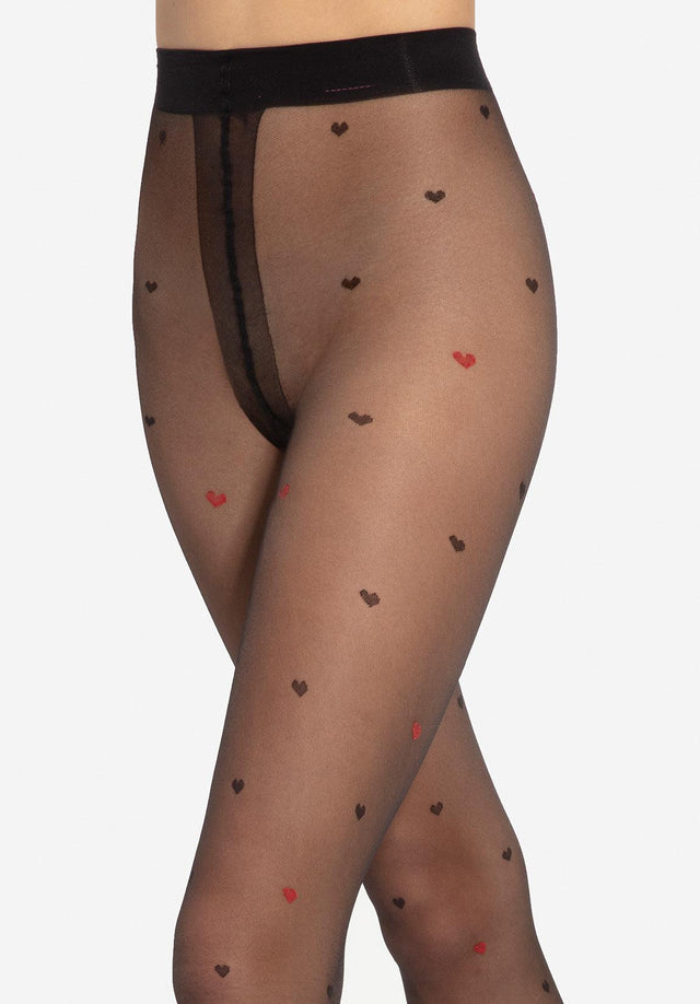 Gatta Lovely 01 | Strumpfhose mit Herz | - GATTA FASHION