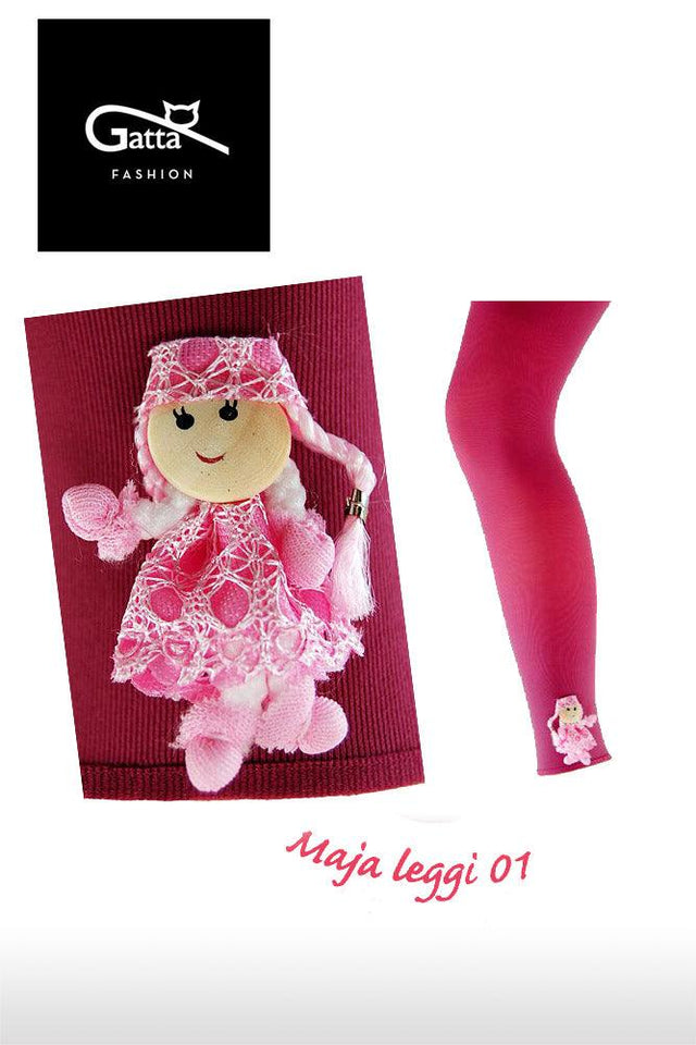 Gatta Maja Leggi 01 | gemusterte Kinderleggings - GATTA FASHION