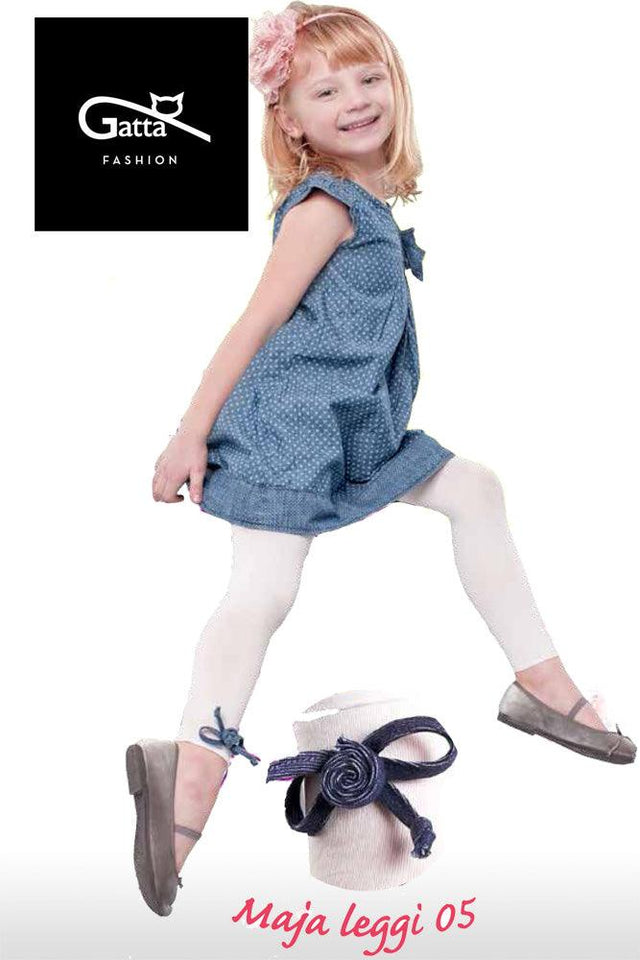 Gatta Maja Leggi 05 | gemusterte Kinderleggings - GATTA FASHION