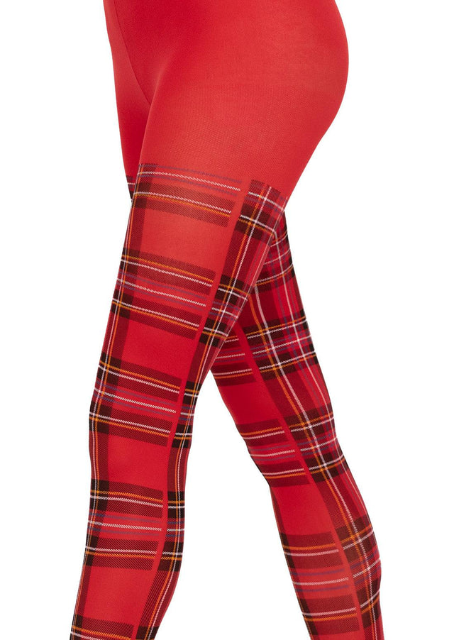 Gatta Mi Piaci | 40DEN | Strumpfhose mit Schottenmuster - GATTA FASHION