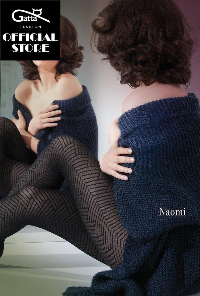 Gatta Naomi 01 | 40DEN | gemusterte Strumpfhose - GATTA FASHION