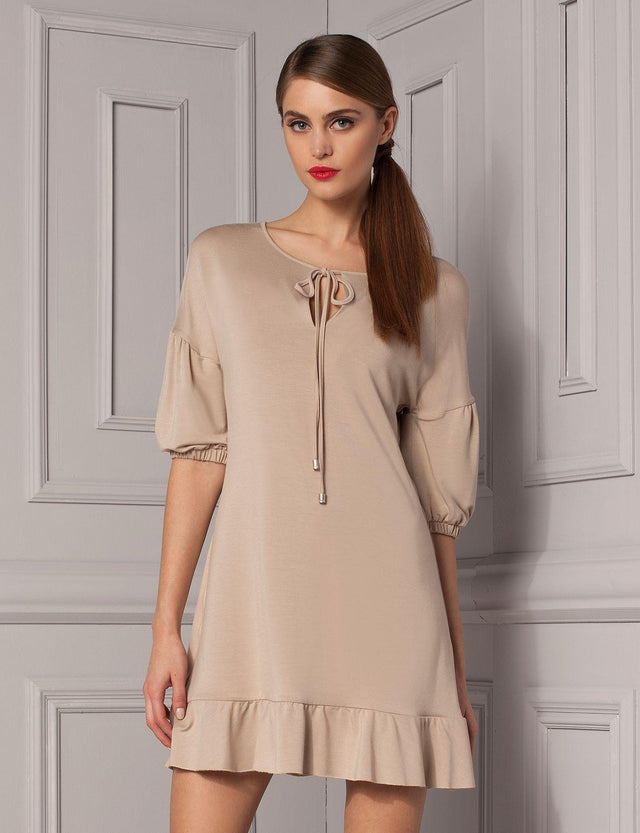 Gatta Rose Dress | Viskose - GATTA FASHION