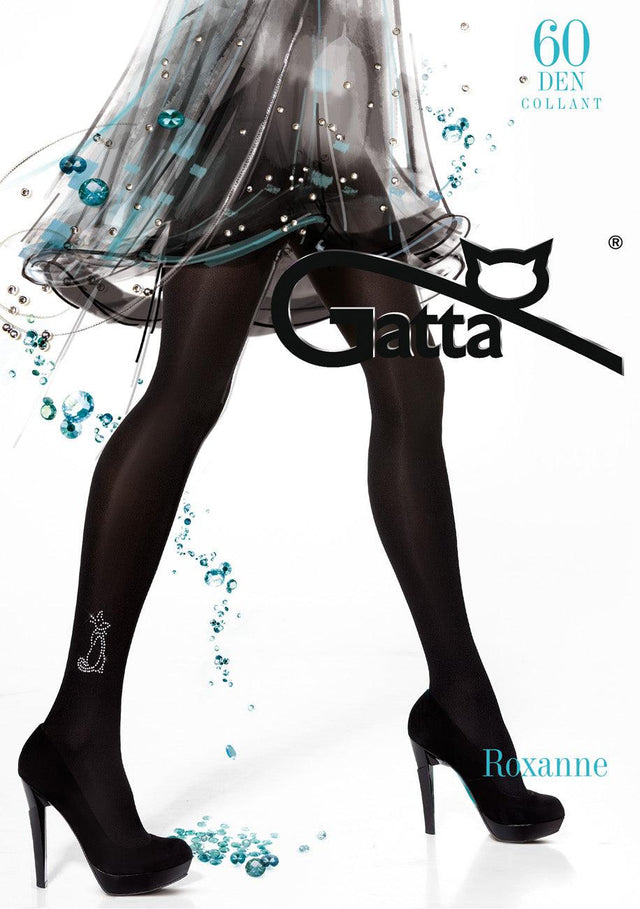 Gatta Roxanne 11 | 60DEN | gemusterte Feinstrumpfhose - GATTA FASHION