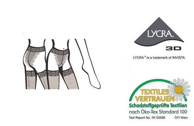 Gatta Shania 04 Bikini Fantasia | gemusterte Strumpfhose - GATTA FASHION