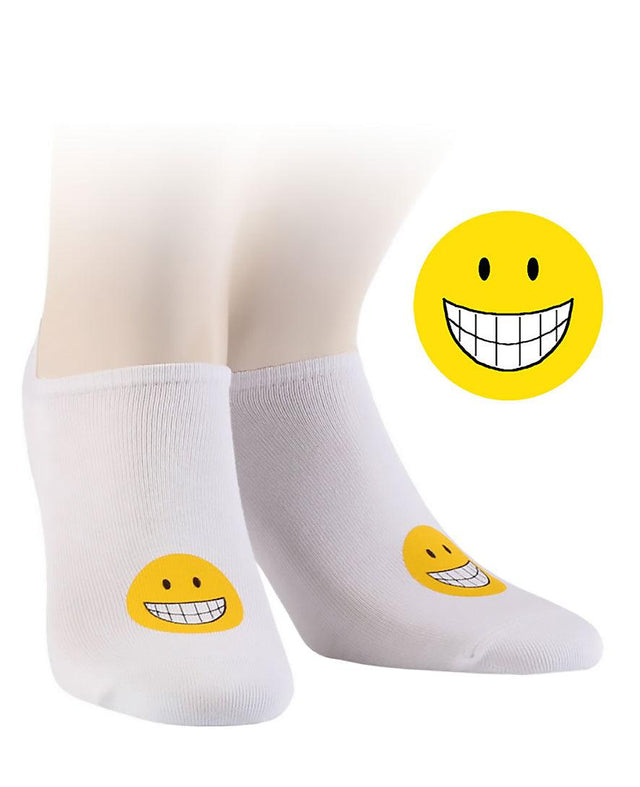Gatta Smiley Sneaker | 5er Vorteilspack | Damen Füßlinge mit Motiv - GATTA FASHION