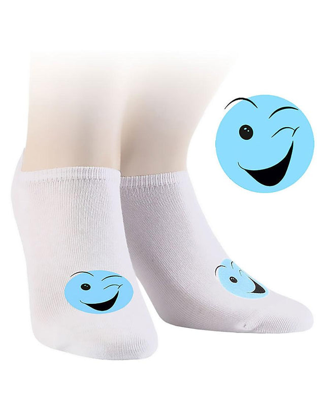 Gatta Smiley Sneaker | 5er Vorteilspack | Damen Füßlinge mit Motiv - GATTA FASHION