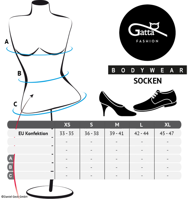 Assistance Damen Kompressionskniestrümpfe - GATTA FASHION