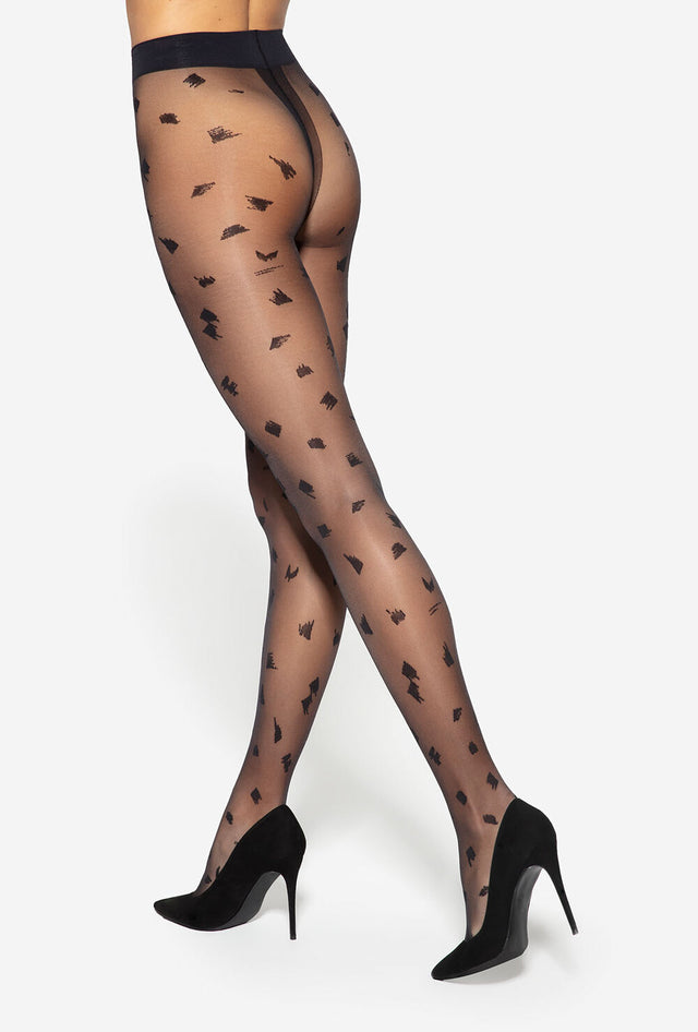 Gatta Arti 04 - trendy tights with a trendy pattern