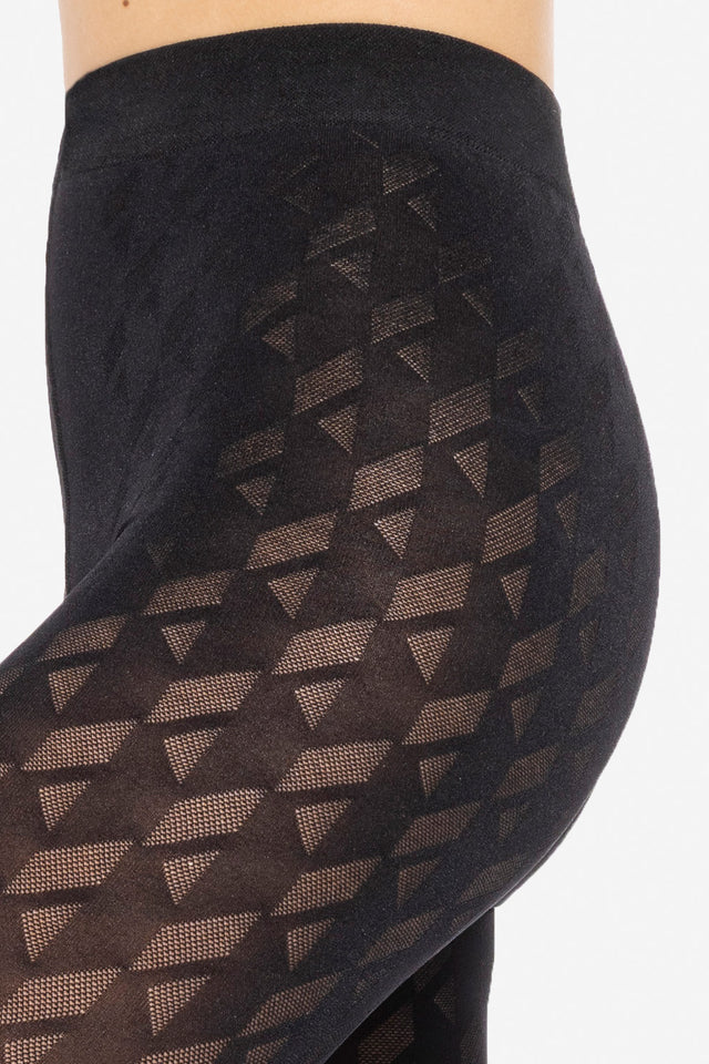 Gatta Loretta 155 - 50den elegante Designstrumpfhose mit Geometriemuster