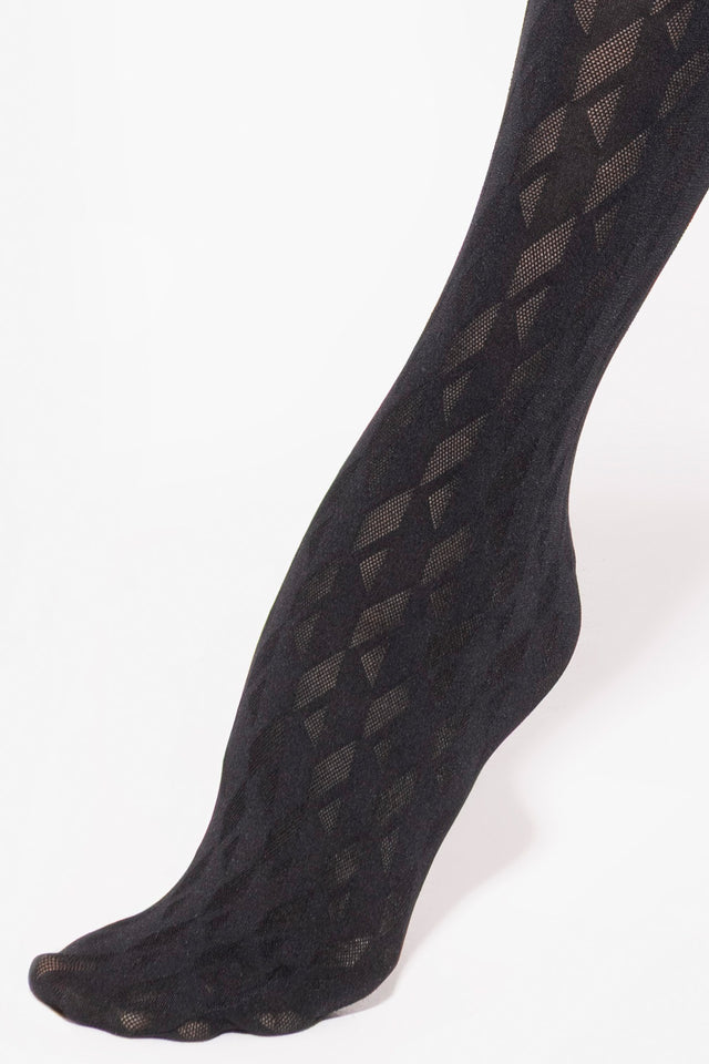 Gatta Loretta 155 - 50den elegante Designstrumpfhose mit Geometriemuster