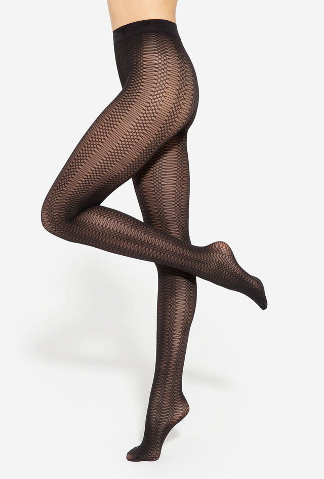 Gatta Arabesca 02 - 40den women's tights with an elegant pattern