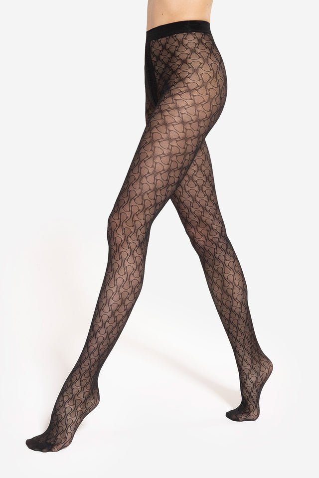 Gatta Arabesca 06 - 40den elegante Musterstrumpfhose