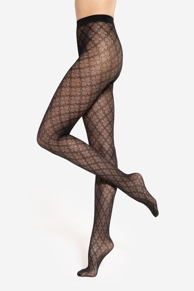 Gatta Arabesca 06 - 40den elegante Musterstrumpfhose