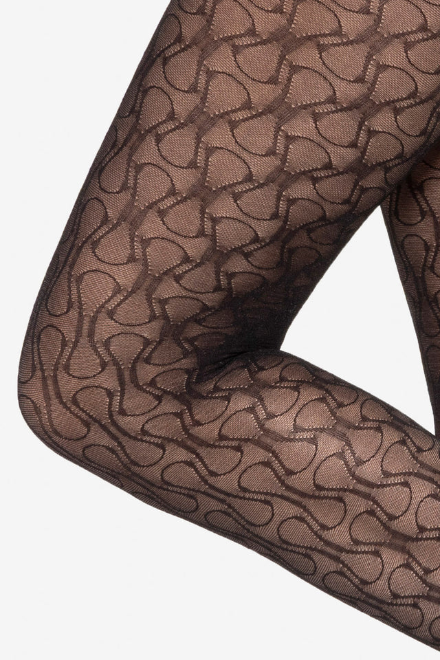 Gatta Arabesca 06 - 40den elegante Musterstrumpfhose