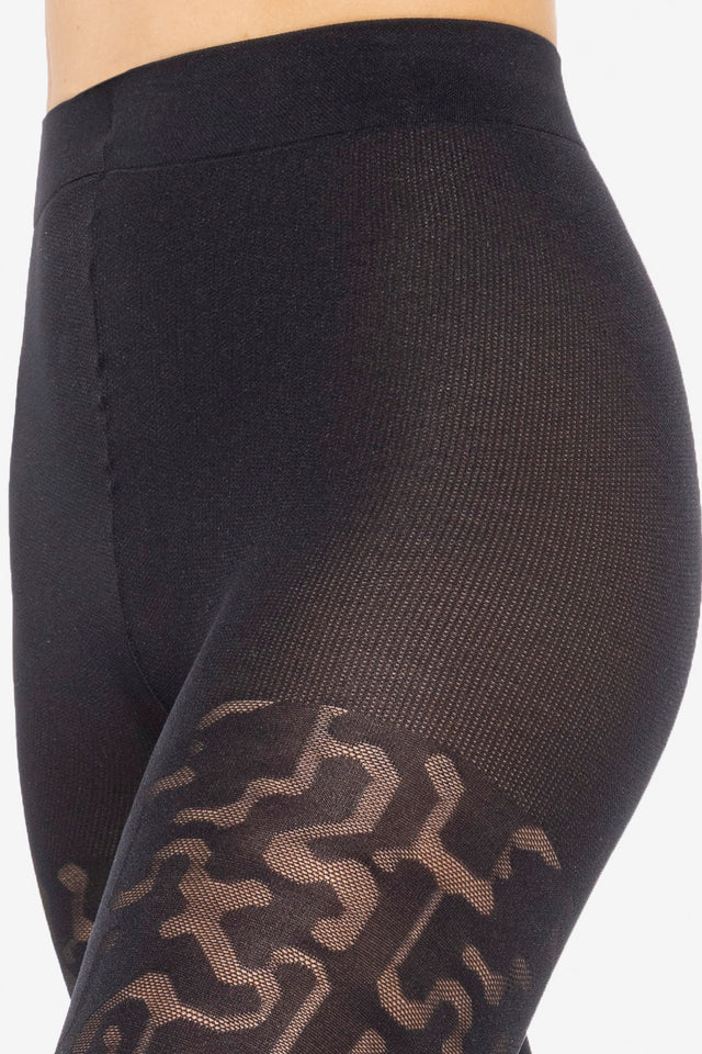 Gatta Lorien 26 - 40den modische Damenstrumpfhose mit angesagtem Fantasiemuster