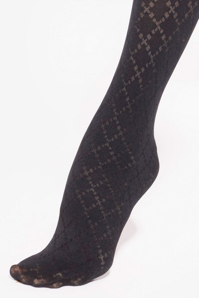 Gatta Lorien 28 - modische Strumpfhose mit angesagten Karo-Design