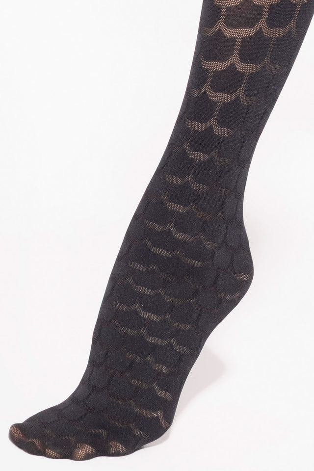 Gatta Lorien 29 - Damenstrumpfhose mit einem geometrischen Fantasiemuster