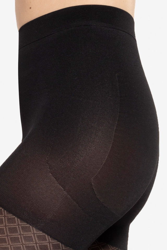 Gatta Modeline 08 - 40den modische Fashionstrumpfhose mit Push-up-Effekt