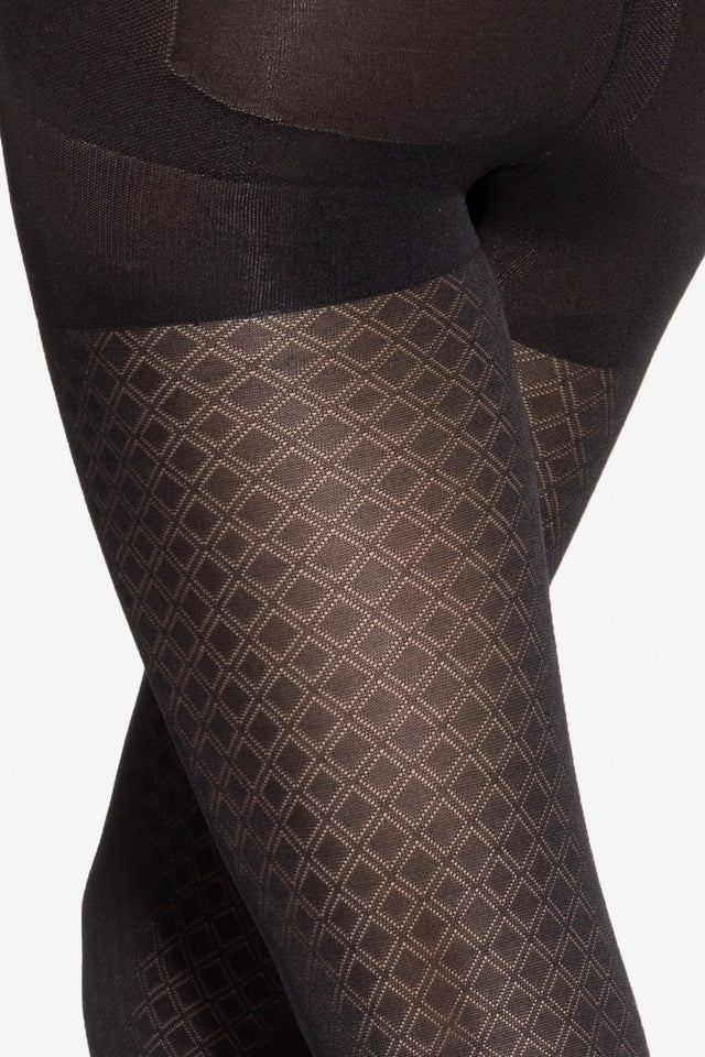 Gatta Modeline 08 - 40den modische Fashionstrumpfhose mit Push-up-Effekt